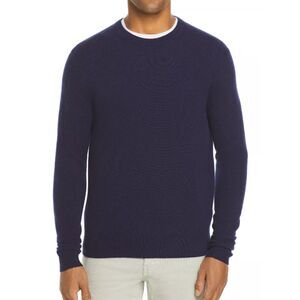 The Men's Store Navy Blue Merino Wool Crewneck Sweater - 100% Exclusive In Navy